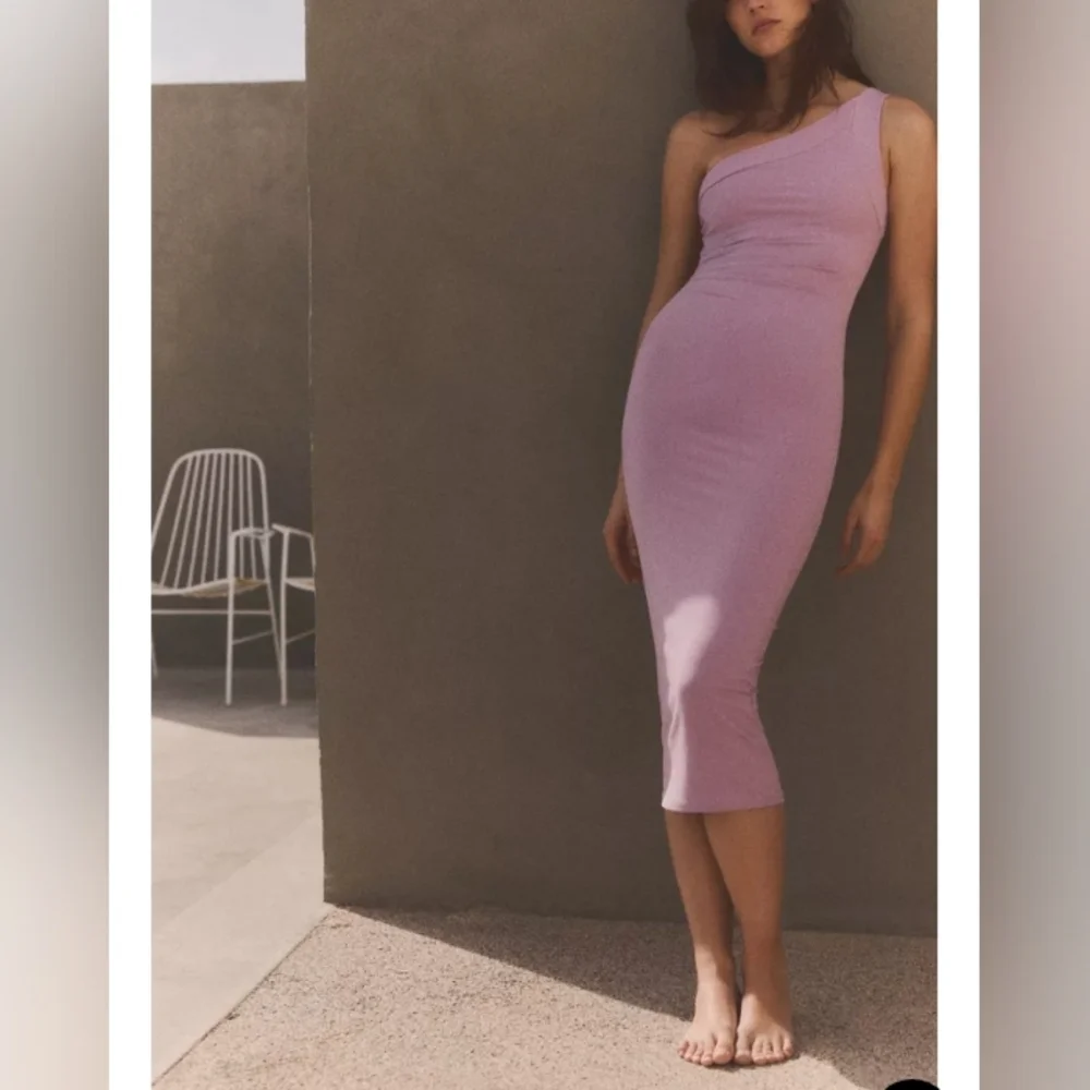 Zara Asymmetric Midi Dress - Picture 4 of 8